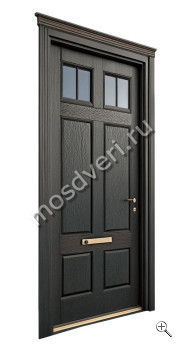 Дверь в загородный дом со стеклом МДД-1188 - купить от производителя Мосдвери Дверь в загородный дом со стеклом МДД-1188